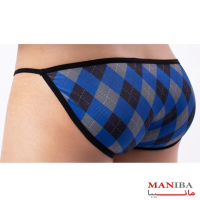 لباس زیر مردانه |شورت اسلیپ چهارخونه Y34|فروشگاه مانیبا
