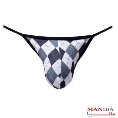 لباس زیر مردانه |شورت اسلیپ چهارخونه Y34|فروشگاه مانیبا
