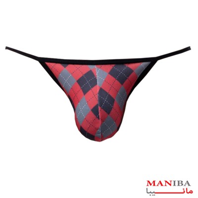 لباس زیر مردانه |شورت اسلیپ چهارخونه Y34|فروشگاه مانیبا