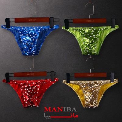 لباس زیر مردانه |شورت اسلیپ براق 1909-SJ|فروشگاه مانیبا