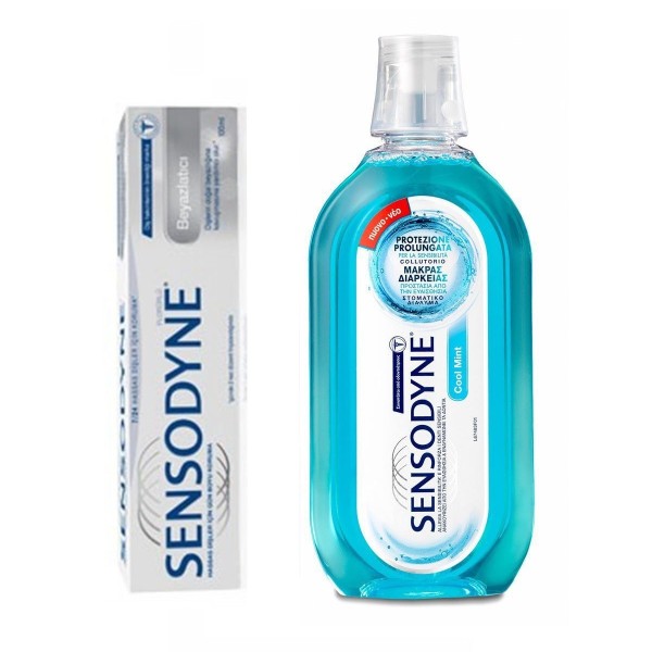 دهانشویه و خمیر دندان  سفید کننده سنسوداین