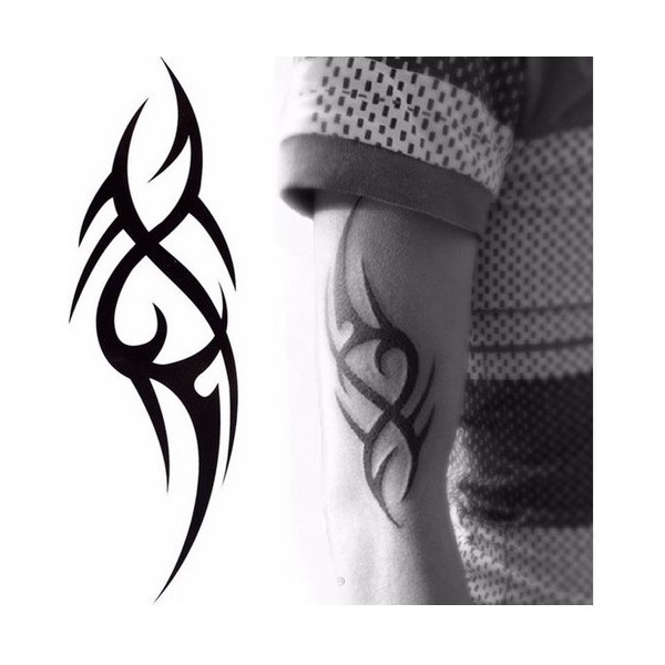 تاتو موقت استیکر Tatoo Boys 3D Beauty Stickers  LHX-77