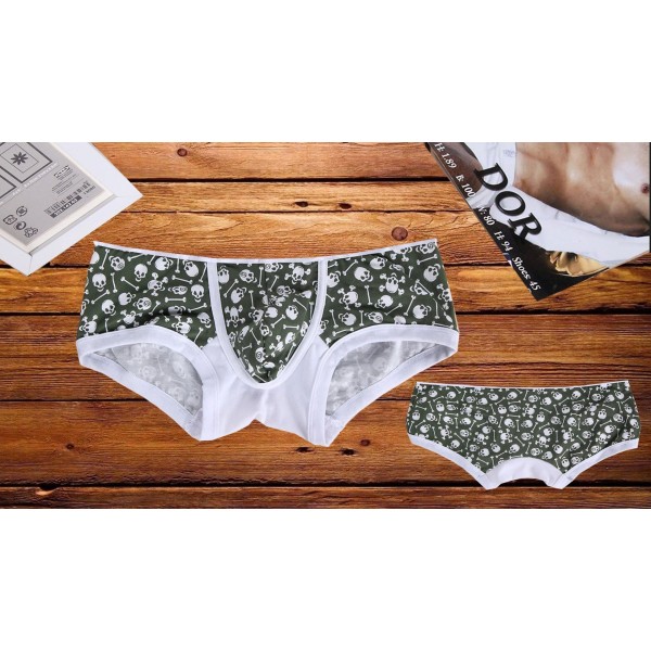 شورت نیم پا فانتزی طرح دار A025