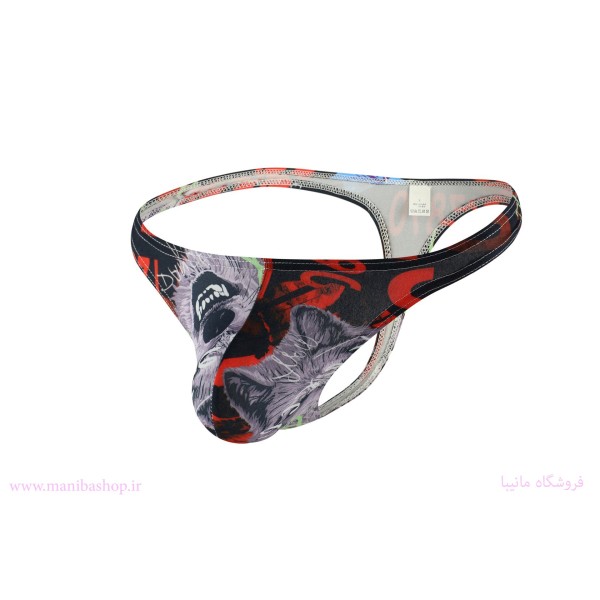 شورت طرح دار لامبادا مردانه HT029