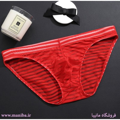 لباس زیر مردانه|شورت بدن نما توری مردانه B08|فروشگاه مانیبا