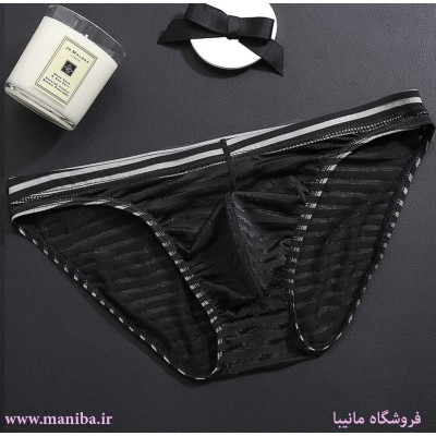 لباس زیر مردانه |شورت بدن نما توری مردانه B08|فروشگاه مانیبا