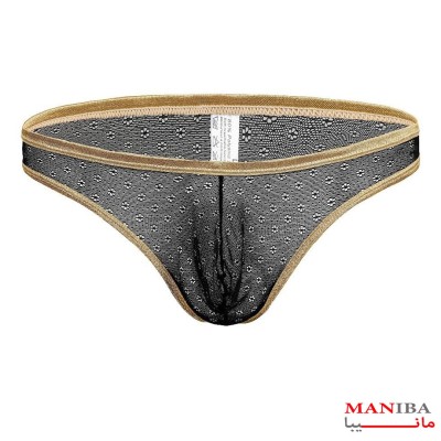 لباس زیر مردانه |شورت فانتزی توری لامبادا  B107|فروشگاه مانیبا