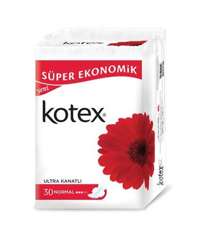 محصولات بهداشت بانوان نواربهداشتی کوتکس نرمال kotex 30 normal