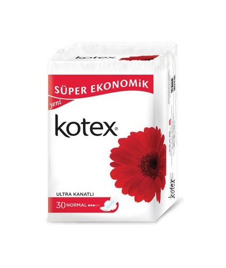 محصولات بهداشت بانوان نواربهداشتی کوتکس نرمال kotex 30 normal