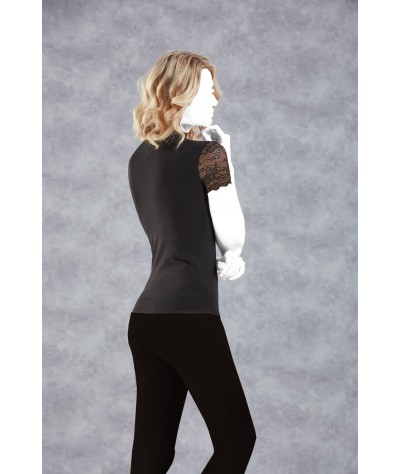 لباس زیر زنانه لباس زیرزنانه تاپ یقه توری دورانس woman underwear Doreanse 9363