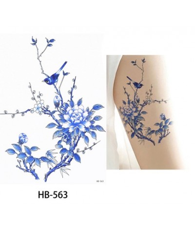 تاتو موقت تاتو موقت بدن بر چسب  Tatoo FOR Girl Flower 3D Beauty Stickers HB-563